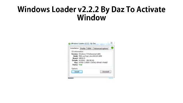 Windows 10 Daz Loader